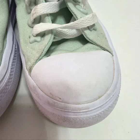 Converse All Star Chuck Taylor Mint Green High Top Shoes Sz 6 A01800C - Picture 5 of 13